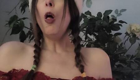 Smoking, Coughing HARD In My Santa Hat