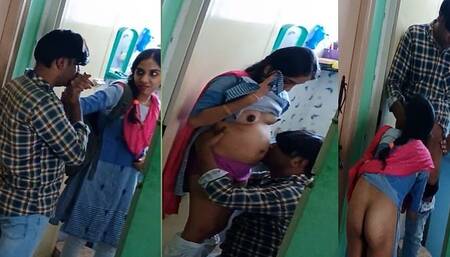 Anal Sex Indian Couples in Bathroom