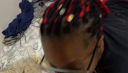 A Bitch Feeling Super Freaky Keep Me Company Put Big Cock in My Wet Mouth for the Rest of the Night - Mastermeat1
