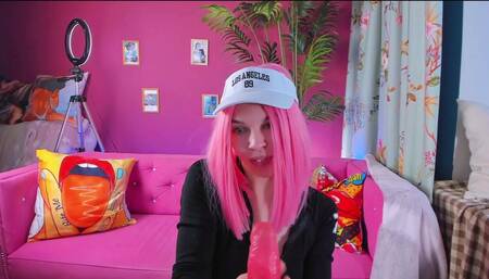 I Jerk off Dildo POV and Imagine It's Your Cock in My Hands