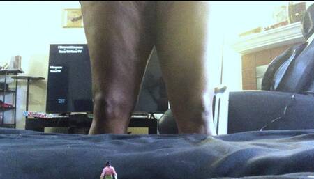 Giantess - Giantess Invites her White girl Teenie Friend over to Play 4k, Female domination, shrinking fetish, goddess worship