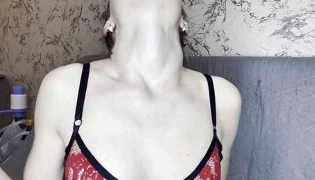 Movements of my throat