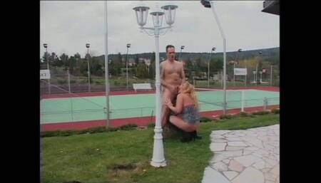 Busty Amateur MILF Ass Fucked and Cumshot in Mouth by a Big Cock