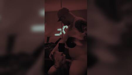 Submissive Brat Gives up His Throat