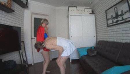 SUPERHEROINE IN DIAPER 4 D