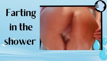 Farting in the shower