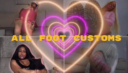 Ebony Femdom Goddess Aspen Aires Compiles All Of Her Foot Worship Content Into ONE