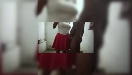 Man Fuck Me in Bathroom When I See Her Bathing.