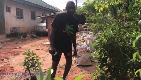 Mad BBW Picking Dirt From the Bin Fucked by Lonely Guy with No Wife