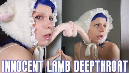 Innocent lamb deepthroat