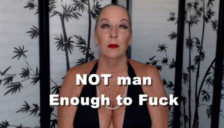 Humiliation Porn Emasculation Not Man Enough to Fuck Humiliation by Goddess Natasha XHD (WMV)