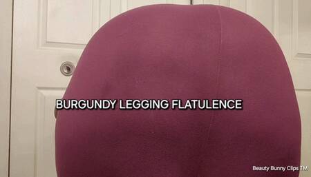 BURGUNDY LEGGING FLATULENCE