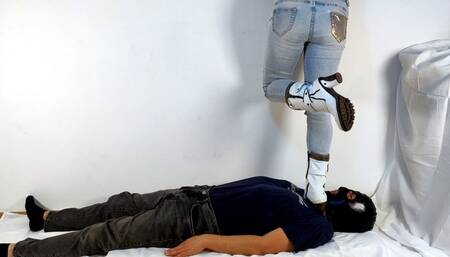 Mustang boot trampling