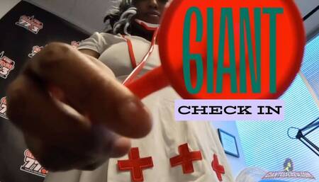 Giantess Crew - Jazz - Giant Check in