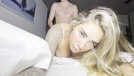 Giant Argentinean Cock Destroys The Ass Of A Sexy Colombian On Vacation - Sara Blonde And Cofla24cm