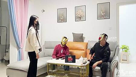 Lucky Delivery Guy With Big Cock Fucks Hot Asian Petite Chick And Gives Creampie