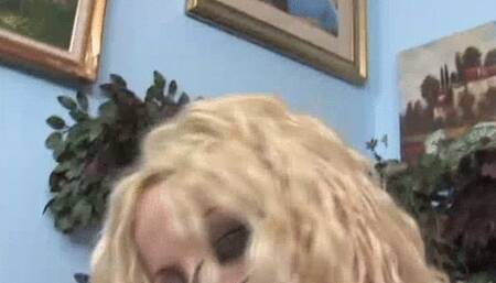 Gina Jerks Off Big Cock Till He Burst Cum On Her Face! (2nd half mp4 sd)