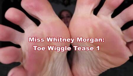 Miss Whitney Morgan: Toe Wiggle Tease - mp4