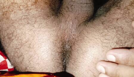 Village Boy Virgin Ass Trying to Self Fuck