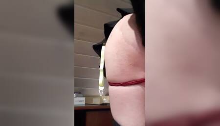 Huge Dildo for Tranny Asshole