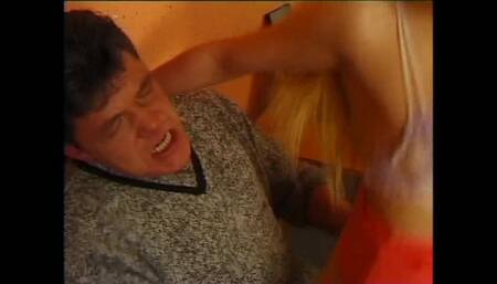 Vintage MILF with Ass Fucked Hairy Pussy and Cumshot in Mouth by Big Cock