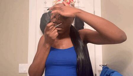 Bedtime Sinus Cleaning with Intense Build ups and Snot Explosions