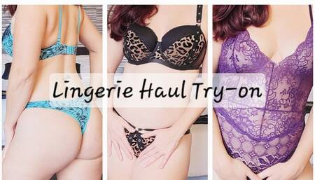 Lingerie Haul Try-on