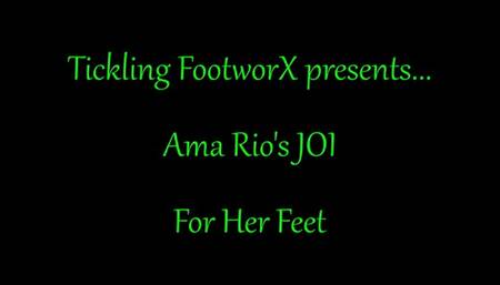 Ama Rios JOI for Her Feet