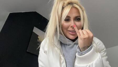 Bratty chav bullies you for having a micro penis