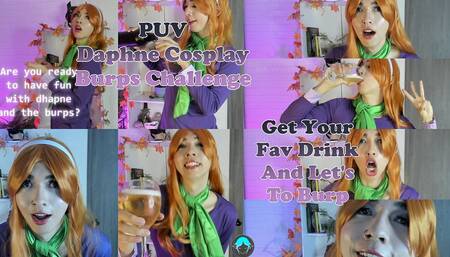 Puv Daphne Cosplay Burping Contest with Scooby