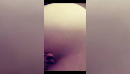 Titty squeezing
