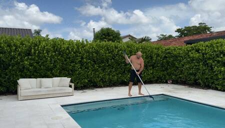 Angel Summer Fucks the Pool Boy Jmac