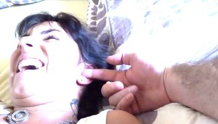 PUSHING FINGERS IN EAR PART 1-WMV