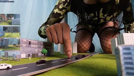 The city under Miss An's feet (VR360°)