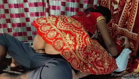 Indian First Night Beautiful Couple Hard Fucking