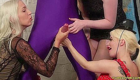 Princess Eve, Liz Rainbow And Satine Spark In Liz Last Night Of Freedom