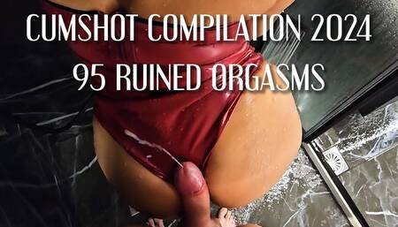 2024 cumshot compilation by Matriarch Ezada Sinn