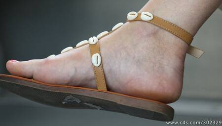 Beauty feet and sandals admiration, lovely foot fetish