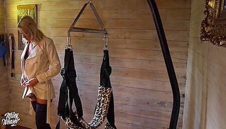 Surprise Fuck For Submissive Blonde Slut!!