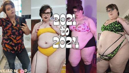 Wood's 2021 to 2024 Complete Weight Gain Journey - MP4