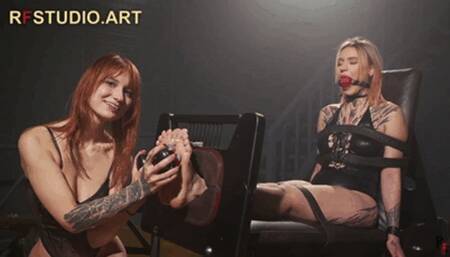 Astrid Barefoot in Stocks - Tickling by Rita (UHD 4K MP4)