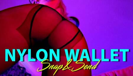 Nylon Wallet Snap & Send