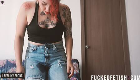 WMV Jean pee at home Step uncle prank Anjelica Doux