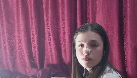 SMOKING MARLY DOUBLE PUMP WITH NIGHTGOWN