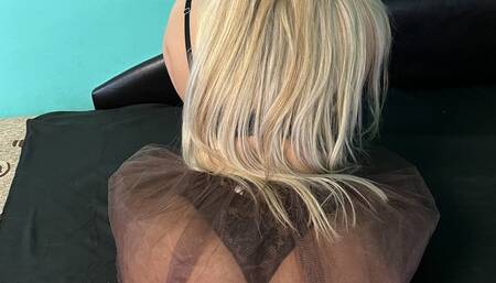 Rudolf's cute girlfriend gets fucked by Santa's helper