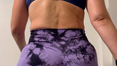 Walking in my Purple Shorts