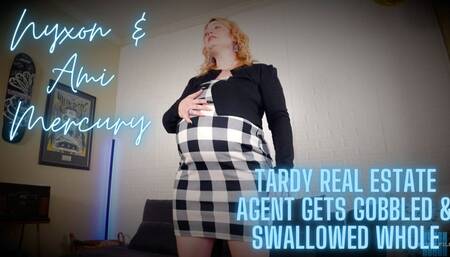 Nyxon & Ami Mercury Tardy Real Estate Agent Gets Gobbled & Swallowed Whole HD 1080p MP4