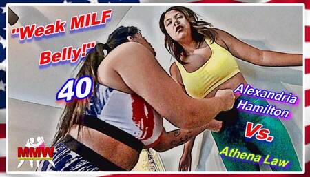 Weak MILF Belly! 40 WMV