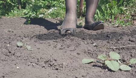 Ruined High Heels, High Heels in Mud, High Heels Bending, High Heels Crush, High Heels in Dust