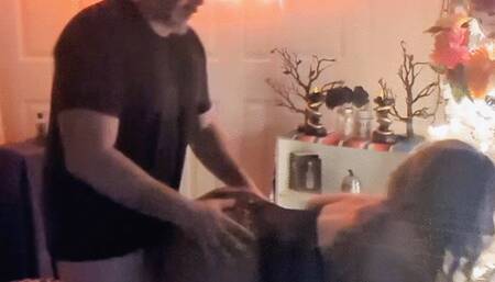 Amateur neighbor comes over to cheat on his wife with Tish